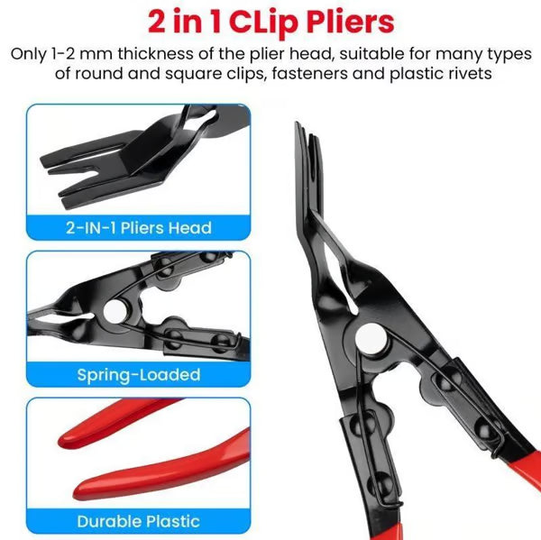 🛠️ Automotive Electrical & Hose Removal Pliers Kit – Quick Disconnect Tool Set ⚡
